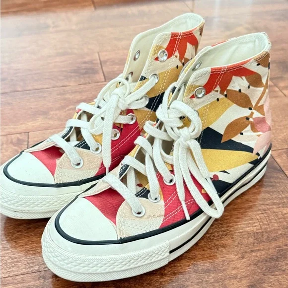 Converse Chuck Taylor Cream High-Tops - Picture 14 of 16